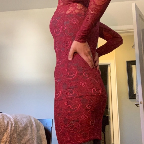 Talula Clarendon red lace dress - Picture 4 of 4